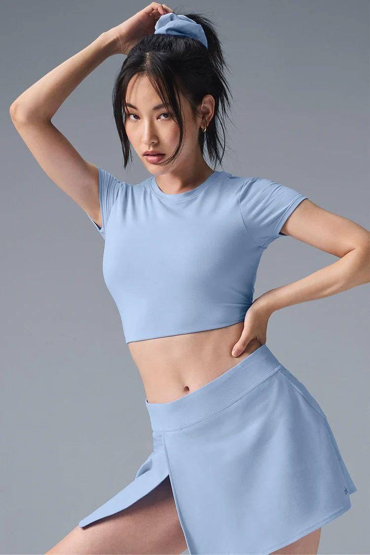 Women's Padel Court Set - Crop Top & Split Skirt