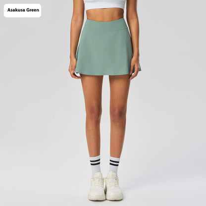 Sports Skirt Cover Thin Band Lining Tennis Skirt