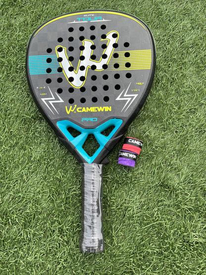 18K Carbon Fibre Padel Racket with Cover