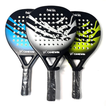 Camewin Carbon Fibre Padel Racket - Includes Cover Bag
