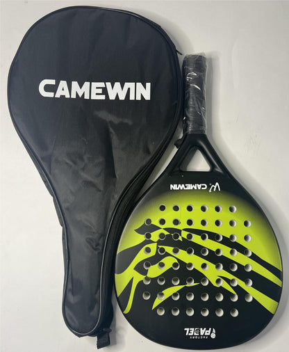Camewin Carbon Fibre Padel Racket - Includes Cover Bag