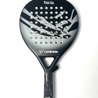 Camewin Carbon Fibre Padel Racket - Includes Cover Bag