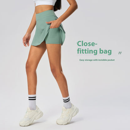 Sports Skirt Cover Thin Band Lining Tennis Skirt